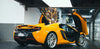 We produced premium quality forged wheels rims for  MCLAREN 650S  Our wheels sizes:   Front 20 x 9 ET 32  Rear 21 x 12.5 ET 38  Finishing: White  Forged wheels can be produced in any wheel specs by your inquiries and we can provide our specs