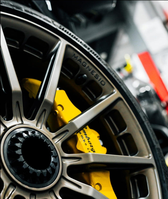 FORGED WHEELS RIMS 21 INCH FOR LAMBORGHINI HURACAN STO 4 CENTRE LOCK