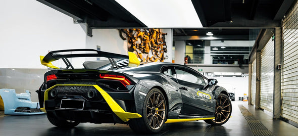 FORGED WHEELS RIMS 21 INCH FOR LAMBORGHINI HURACAN STO 4 CENTRE LOCK