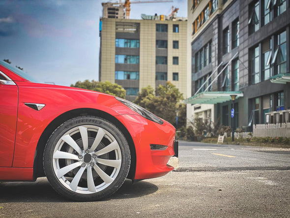 We produced premium quality forged wheels rims for  TESLA MODEL 3  Our wheels sizes:   Front 20 x 9 ET 34  Rear 20 x 9 ET 34  Finishing: Silver  Forged wheels can be produced in any wheel specs by your inquiries and we can provide our specs
