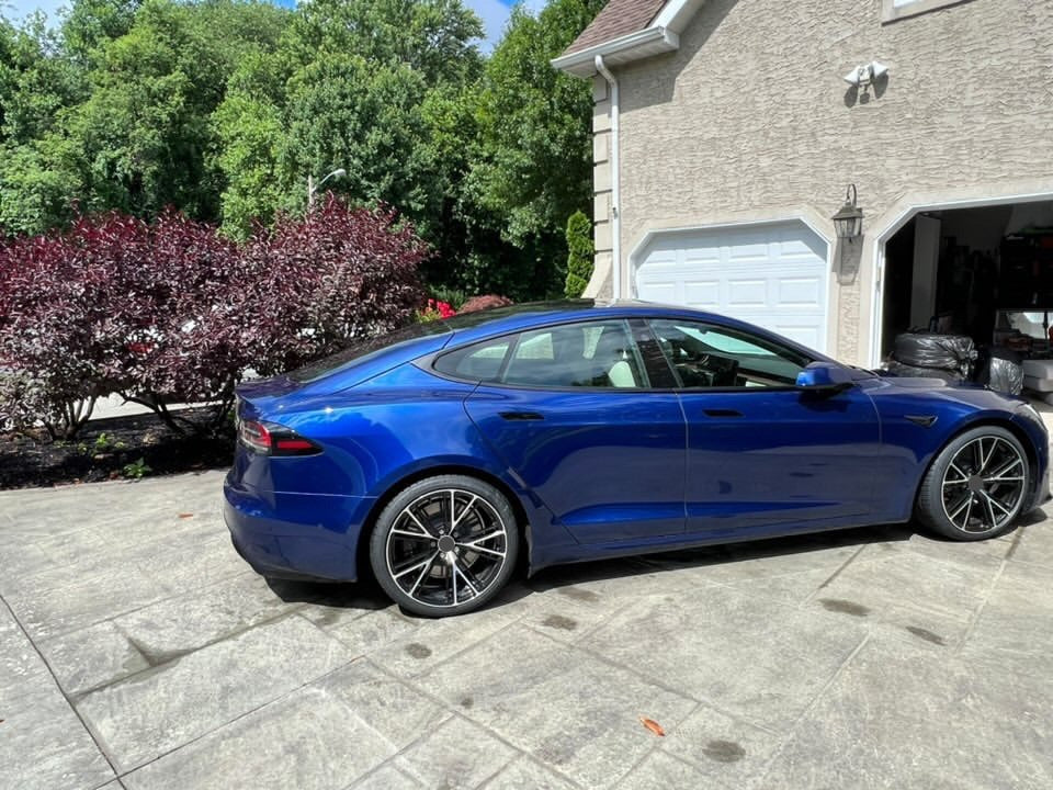 FORGED WHEELS RIMS 21 INCH FOR TESLA MODEL S PLAID – Forza Performance ...