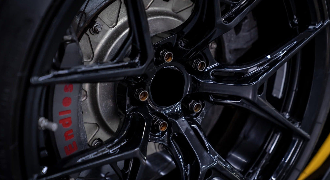 We produced premium quality forged wheels rims for  TOYOTA SUPRA  Our wheels sizes:   Front 20 x 9 ET 32  Rear 20 x 10 ET 40  Finishing: Glossy Black  Forged wheels can be produced in any wheel specs by your inquiries and we can provide our specs