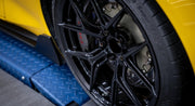 We produced premium quality forged wheels rims for  TOYOTA SUPRA  Our wheels sizes:   Front 20 x 9 ET 32  Rear 20 x 10 ET 40  Finishing: Glossy Black  Forged wheels can be produced in any wheel specs by your inquiries and we can provide our specs