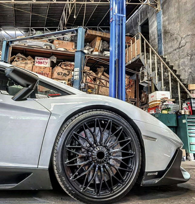 FORGED WHEELS RIMS 21 INCH FOR LAMBORGHINI AVENTADOR