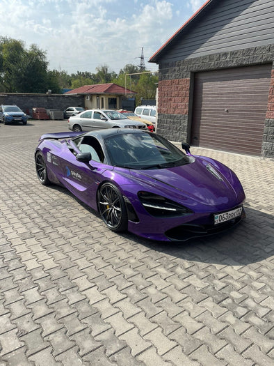 We produced premium quality forged wheels rims for  MCLAREN 720S  Our wheels sizes:  Front 20 x 9.5 ET 34  Rear 21 x 11 ET 14  Finishing: Brushed Dark Coating  Forged wheels can be produced in any wheel specs by your inquiries and we can provide our specs