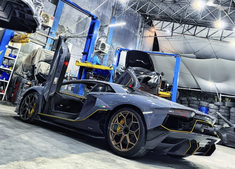 FORGED WHEELS RIMS 21 INCH FOR LAMBORGHINI AVENTADOR 1