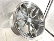 We produced premium quality forged wheels rims for  FERRARI 360 MODENA  Our wheels sizes:   Front 19 x 8.5 ET 28  Rear 19 x 11 ET 34  Finishing: Gunmetal  Forged wheels can be produced in any wheel specs by your inquiries and we can provide our specs