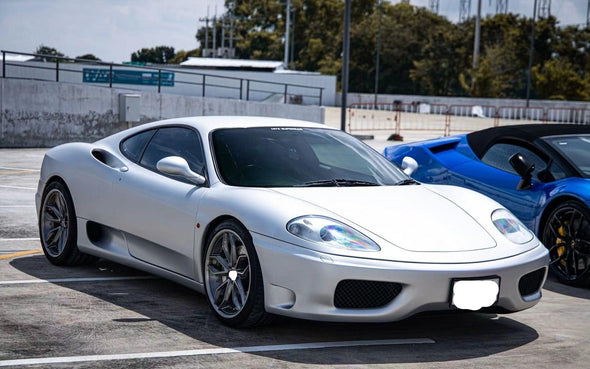 We produced premium quality forged wheels rims for  FERRARI 360 MODENA  Our wheels sizes:   Front 19 x 8.5 ET 28  Rear 19 x 11 ET 34  Finishing: Gunmetal  Forged wheels can be produced in any wheel specs by your inquiries and we can provide our specs