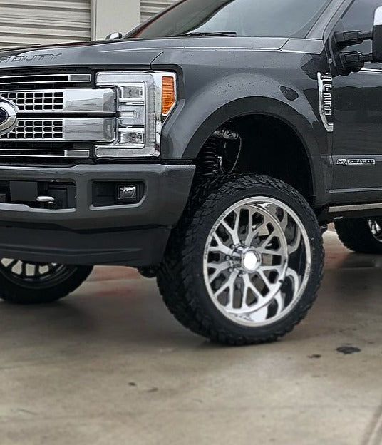 FORGED WHEELS for Ford Bronco Excursion Ford F150 F250 F350 F450 26x16 24x14 22x12 6x120 6x139.7 66.9 100.3 Pickup Big Big Wheel