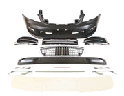 Conversion Body Kit For Mercedes Benz Vito 2009 - 2014 W639 to V-Class W 447 2015+  Set include:  Hood HeadLights Side Fenders Front Bumper Assembly Material: Plastic  Note: Professional installation is required