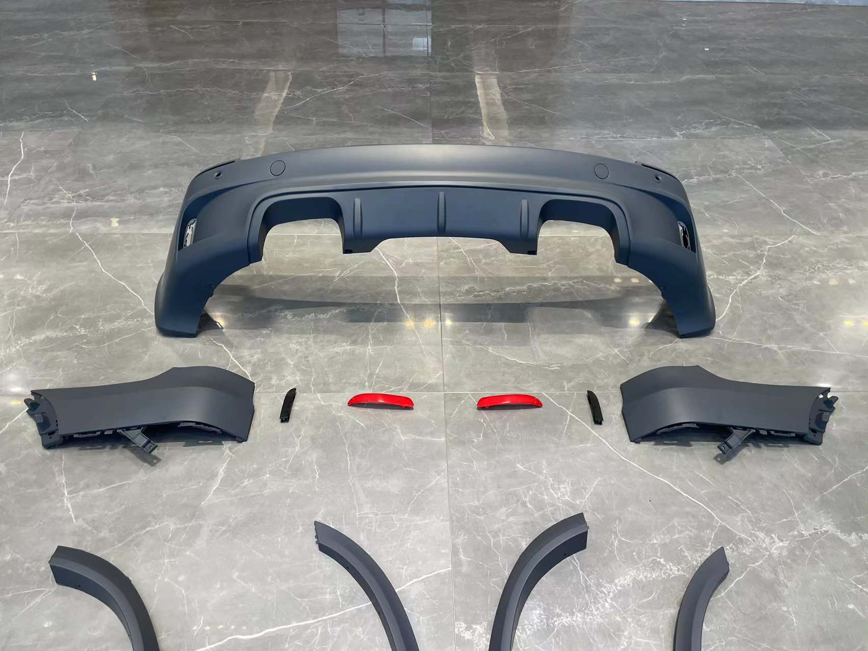 Conversion Body Kit For BMW X5 E70 2006 - 2013 to BMW X5M E70  Set include:   Front Bumper With Grilles Fenders Wheel Liners Rear Bumper Material: Plastic PP  NOTE: Professional installation is required 