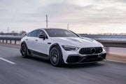 Conversion Body Kit For Mercedes Benz AMG GT GT43 GT50 GT53 GT63 GT63s To Diamont GT Kit  Set include:   Front Bumper Assembly Rear Bumper Assembly Rear Diffiser Side Skirts Side Trims Fenders Material: Plastic  NOTE: Professional installation is required