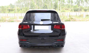 CONVERSION BODY KIT for MERCEDES BENZ GLC X253 2020 - 2022 UPGRADE to GLC 63S FACELIFT

Set includes:
Front Bumper Assembly
Front Grille
Side Fender Flares
Side Skirts
Rear Bumper Assembly
Exhaust Tips

Material: Plastic

Note: Professional installation is required