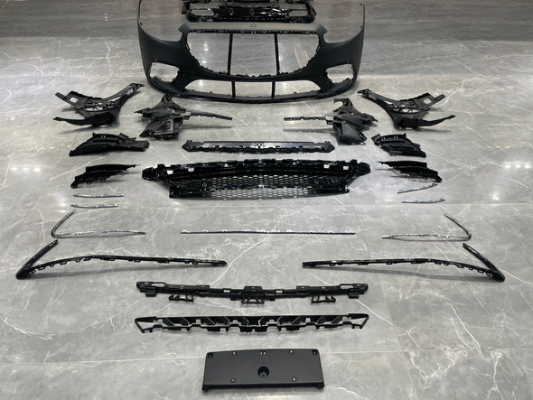 Conversion Body Kit For Mercedes Benz S Class W223 S320 S400 To S450 AMG  Set include:  Front Bumper Assembly Rear Bumper Assembly Material: Plastic  Note: Professional installation is required