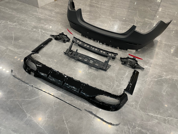 Conversion Body Kit For Mercedes Benz S Class W223 S320 S400 To S450 AMG  Set include:  Front Bumper Assembly Rear Bumper Assembly Material: Plastic  Note: Professional installation is required