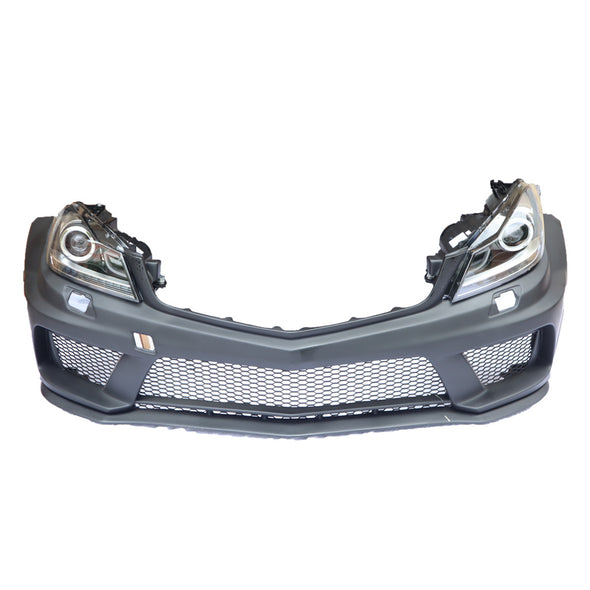 CONVERSION BODY KIT for MERCEDES-BENZ C-CLASS W204 UPGRADE to W204 FACELIFT 2011 - 2015

Set includes:

Rear Bumper
Front Bumper

Material: Carbon Fiber+FRP

Note: Professional installation is required