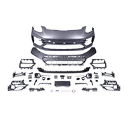 CONVERSION BODY KIT for PORSCHE PANAMERA 970 2010 - 2013 UPGRADE to 971.2 2021 - 2024 TURBO S STYLE FACELIFT

Set includes:

Front Bumper
Front Lip
LED Headlight

Material: Plastic

NOTE: Professional installation is required. Factory LED DRL must be reused