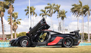 Conversion Dry Carbon Body Kit For McLaren P1 2013-2016 to P1 GTR  Set Include:  Front Lip Front Bumper OEM Part Fron Bumper Air Intake Cover Side Skirts Side Air Intake Cover Rear Diffuser Rear Diffuser Trims Rear Spoiler (2 types) Trunk/Hood Lid Panel Entrance Material: Dry Carbon  CONTACT US FOR PRICING  Note: Professional installation is required. 