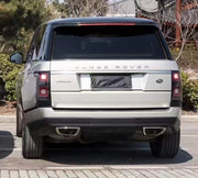 CONVERSION FACELIFT BODY KIT for LAND ROVER RANGE ROVER L405 2013 - 2017 to RANGE ROVER L460 2023+  Set includes: Front Bumper Assembly with LED Lights Hood / Bonnet Headlights Tail Lights Exhaust Tips Front Grille Rear Trunk Rear Trunk Panels Rear Bumper Rear Diffuser