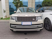 Conversion FaceLift Body Kit For Land Rover Range Rover L405 2013 - 2017 Upgrage to Range Rover L460 2023+  Set include: Front Bumper Assembly With LED Lights Hood / Bonnet HeadLights TailLights Exhaust Tips Front Grille Rear Bumper Rear Diffuser Material: Plastic