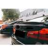 CS Style Dry Carbon Rear Spoiler For BMW M5 F90 5 Series G30 G38 2017-2020  Set Include:  Rear Spoiler Material: Dry Carbon  NOTE: Professional installation is required.