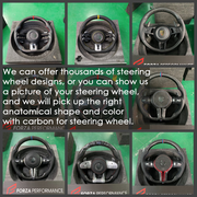 Custom Carbon Steering Wheel for MERCEDES-Benz C-class W206 C63S AMG C200 W205 W204