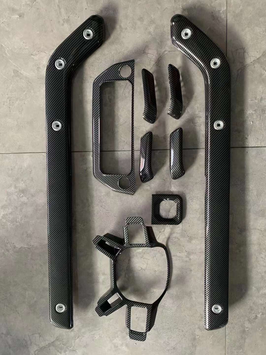 20 DEFENDER INTERIOR TRIM KITS Black & Carbon look