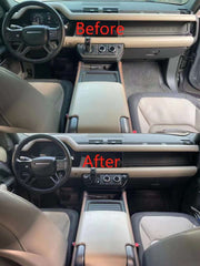 20 DEFENDER INTERIOR TRIM KITS Black & Carbon look