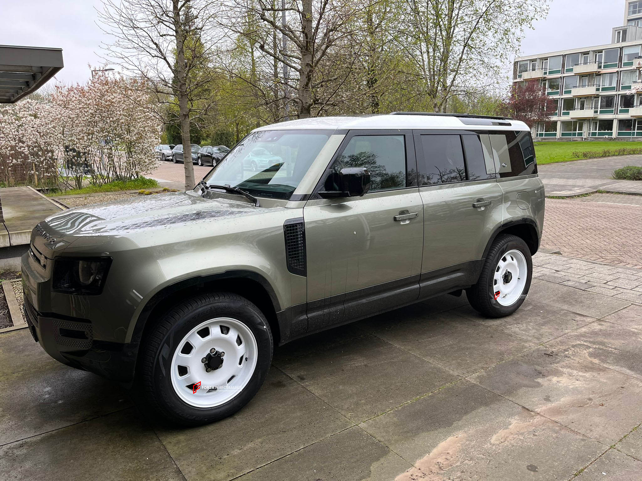 Land Rover Defender White Rims FORGED WHEELS RIMS 20 INCH FOR LAND ROVER DEFENDER L663 – Forza ...
