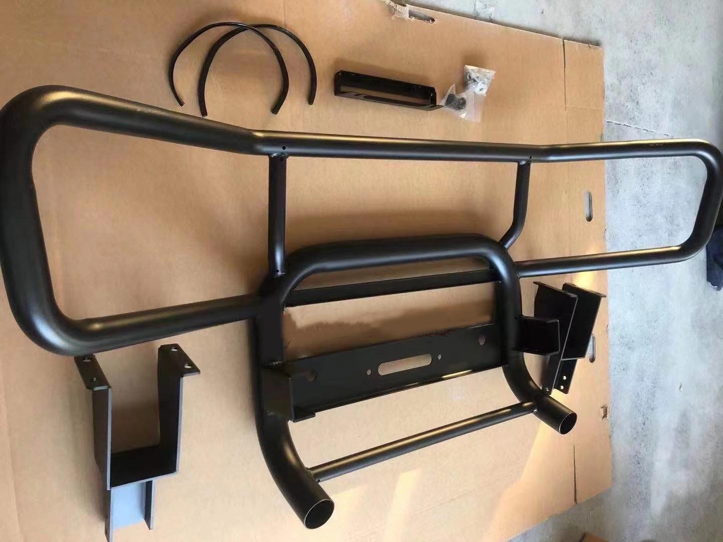 Land Rover Defender Grille Guard BULL BAR BLACK 2020+ – Forza ...