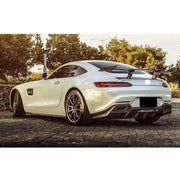 Carbon Fiber Rear Diffuser For AMG GT GTS R Style 2014 - 2017 C190