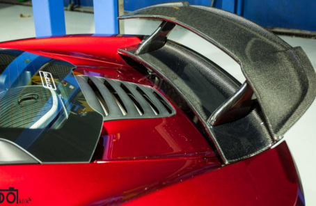 DMC Dry Carbon Body Kit For McLaren MP4-12C  Set include:  Front Bumper Front Lip Front Bumper Side Canards Side Skirts Roof Scoop Air Tunnel Rear Diffuser Rear Spoiler/Wing Material: Dry Carbon  Note: Professional installation is required