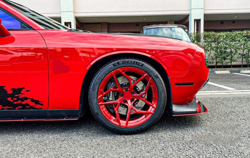 Red Challenger Rims