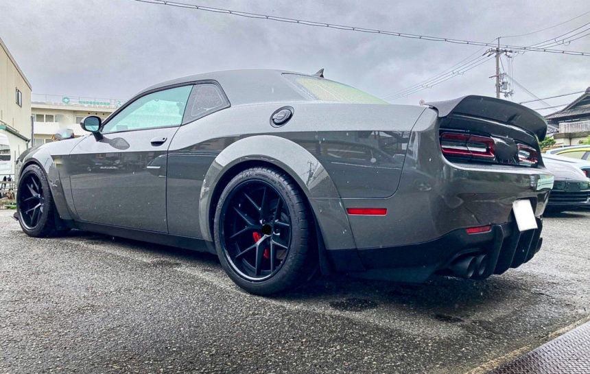 Hellcat Rims Front View FORGED WHEELS RIMS 20 INCH FOR DODGE CHALLENGER HELLCAT