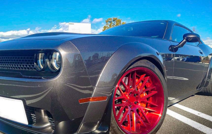 Red Challenger Rims