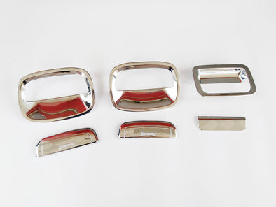 Chrome/Black Door handle Cover for Suzuki Jimny JB64 JB74