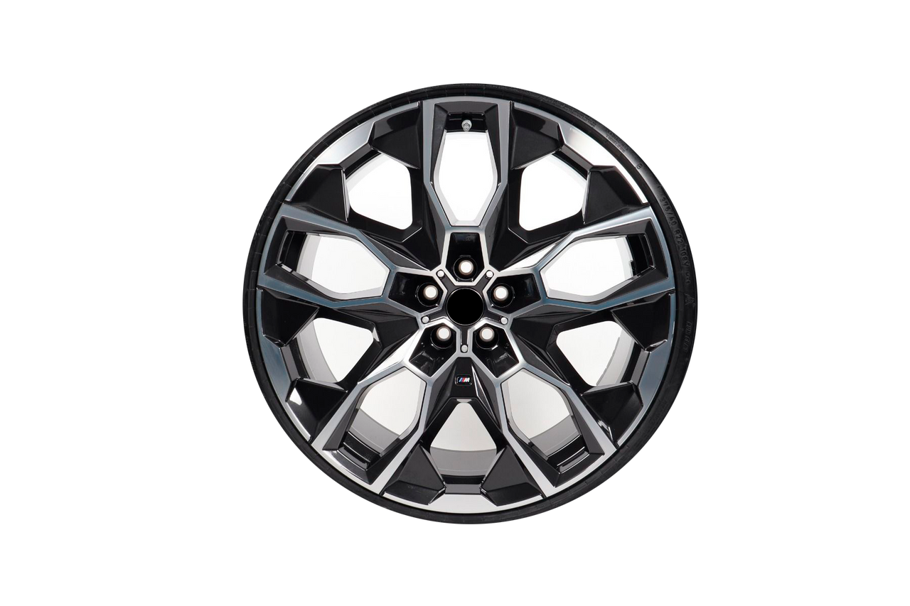 DOUBLE SPOKE 913 M BICOLOR STYLE OEM DESIGN FORGED WHEELS RIMS FOR BMW X7 G07 LCI xDrive40i xDrive40d M60 xDrive 2022+
