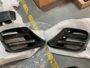 DRY CARBON BODY KIT for MERCEDES BENZ S CLASS AMG W223 2020+  Set includes:  Front Lip with LED Trunk Spoiler Rear Diffuser Air Vents