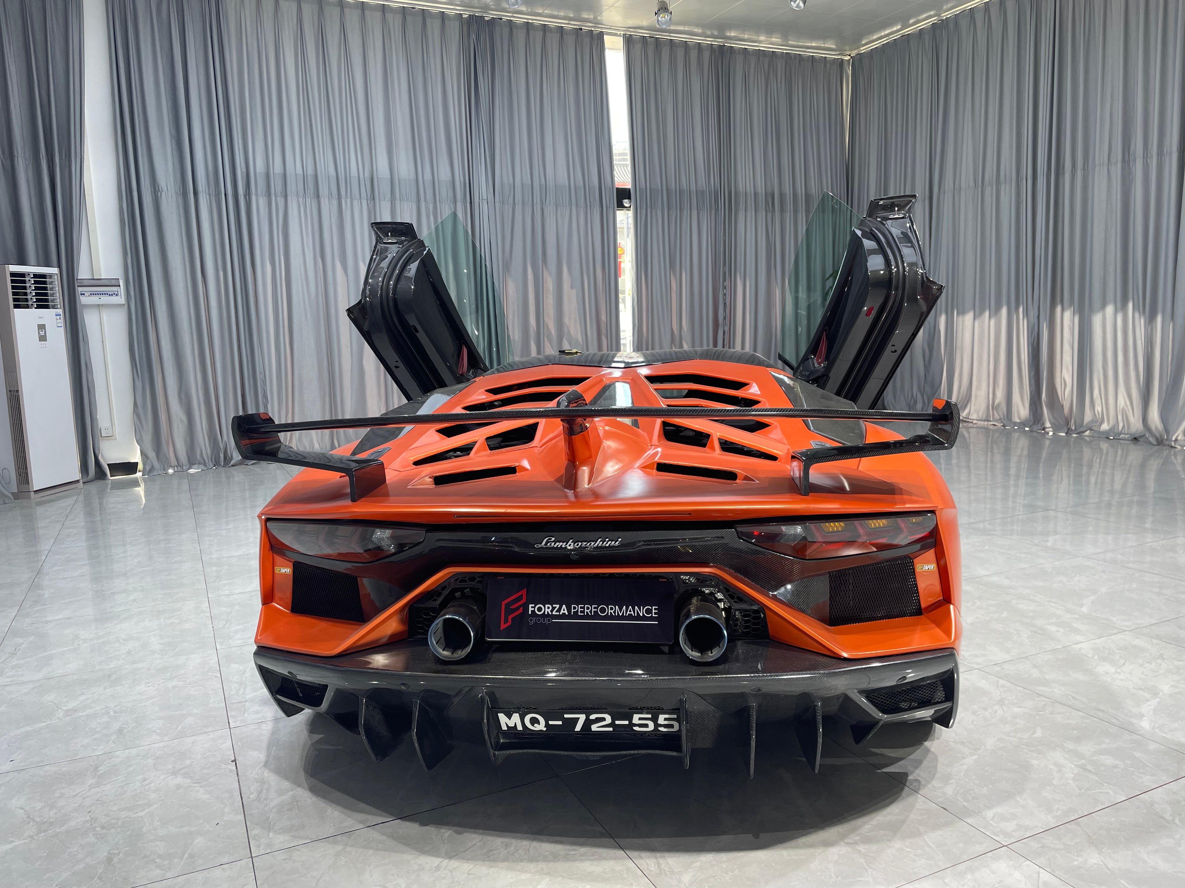 Lp720 Engine DRY CARBON CONVERSION BODY KIT for LAMBORGHINI AVENTADOR LP700 LP720 L ...