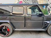 Dry Carbon Fiber Wide Body Kit for Mercedes-Benz G-Class W463A W464 2018+

Set includes:

Front Bumper
LED DRL
Hood | Bonnet
Front Fender Flares
Front Door Panels
Rear Fender Flares
Rear Door Panels
Rear Bumper
Roof Light bar with LED DRL
Roof Spoiler

Material: Dry Carbon Fiber

NOTE: Professional installation is required

Payment ►
Visa
Mastercard
PayPal with a credit card (add 4.4% at checkout)
Payoneer
Cryptocurrency
Shipment ►
By express DHL/UPS/TNT/FedEx
To the local international airport
Special line