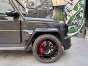 Dry Carbon Fiber Wide Body Kit for Mercedes-Benz G-Class W463A W464 2018+

Set includes:

Front Bumper
LED DRL
Hood | Bonnet
Front Fender Flares
Front Door Panels
Rear Fender Flares
Rear Door Panels
Rear Bumper
Roof Light bar with LED DRL
Roof Spoiler

Material: Dry Carbon Fiber

NOTE: Professional installation is required

Payment ►
Visa
Mastercard
PayPal with a credit card (add 4.4% at checkout)
Payoneer
Cryptocurrency
Shipment ►
By express DHL/UPS/TNT/FedEx
To the local international airport
Special line