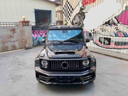 Dry Carbon Fiber Wide Body Kit for Mercedes-Benz G-Class W463A W464 2018+

Set includes:

Front Bumper
LED DRL
Hood | Bonnet
Front Fender Flares
Front Door Panels
Rear Fender Flares
Rear Door Panels
Rear Bumper
Roof Light bar with LED DRL
Roof Spoiler

Material: Dry Carbon Fiber

NOTE: Professional installation is required

Payment ►
Visa
Mastercard
PayPal with a credit card (add 4.4% at checkout)
Payoneer
Cryptocurrency
Shipment ►
By express DHL/UPS/TNT/FedEx
To the local international airport
Special line
