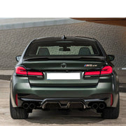 Aftermarket Dry Carbon Rear Diffuser For BMW M5 F90 LCI 2020+  Set include:  Rear Diffuser Material: Real Dry Carbon Fiber  Note Professional installation is required