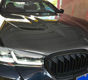 Dry Carbon Hood/Bonnet For BMW M5 F90 LCI 2020+ CS  Set include:  Hood/Bonnet Material: Real Dry Carbon Fiber  Note Professional installation is required
