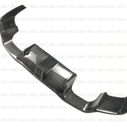 K Style Dry Carbon Rear Diffuser With LED Light For BMW M2 F87  Set Include:  Rear Diffuser With LED Light Material: Dry Carbon  NOTE: Professional installation is required.
