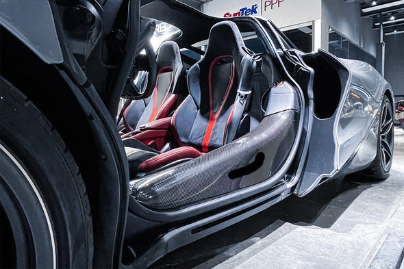 2017-2020 McLaren 720s Dry Carbon Fiber Door Sills