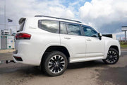 ELECTRIC SIDE STEP for LAND CRUISER 300 LC 300 2021

Set includes:
Side Step Bars
Electric Motors with Brackets
Fixing Accessories/Control Unit

Note:Professional installation is required. Professional electrician is required.

Payment ►
Visa

Mastercard

PayPal with a credit card (add 4.4% at checkout)
Payoneer
Cryptocurrency
Shipment ►
By express DHL/UPS/TNT/FedEx
To the local international airport
Special line by air
Special line by the sea
To Europe and the UK by train

Please let us know which shipping