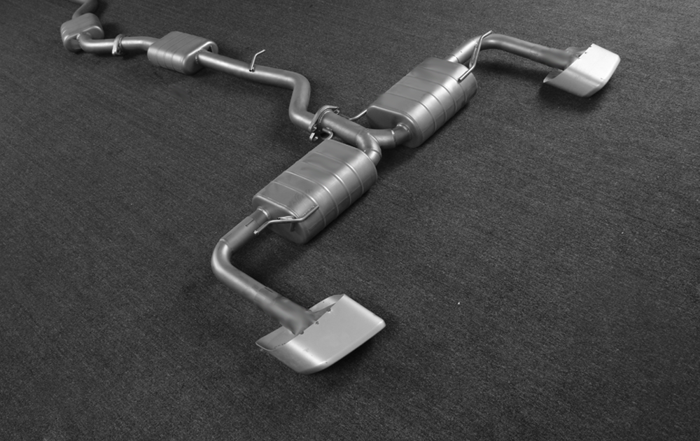 VALVED EXHAUST CATBACK MUFFLER for BMW X4 G02 2.0 2018 - 2021