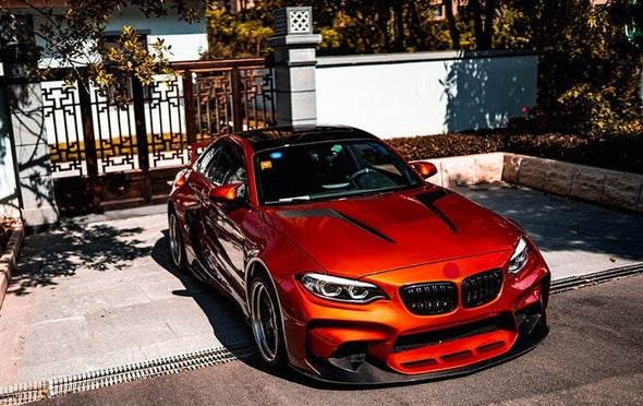 VR Style Wide Carbon Body Kit For BMW 2 Series F22 2014-2019