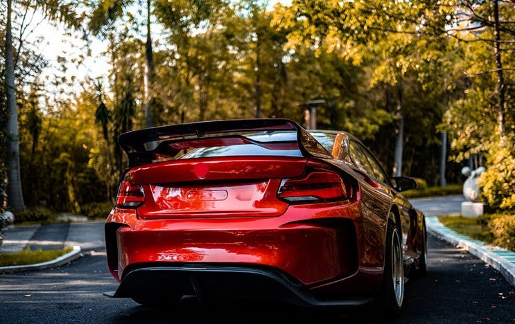 VR Style Wide Carbon Body Kit For BMW 2 Series F22 2014-2019